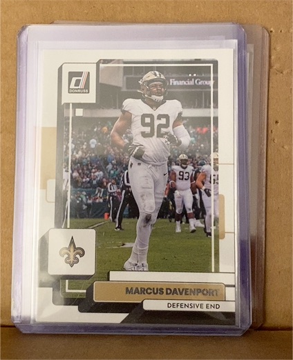 2022 Donruss #250 Marcus Davenport — front