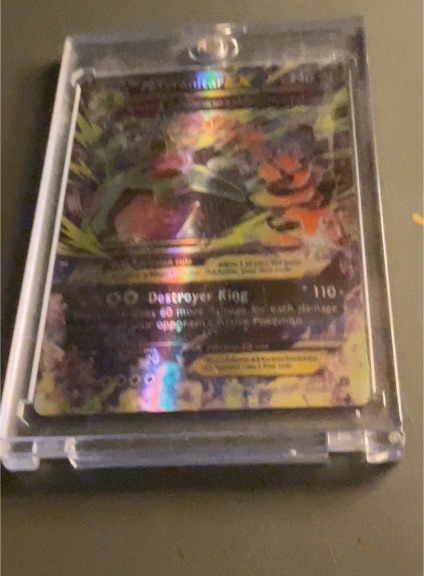 2015 Pokemon XY Ancient Origins #43 Mega Tyranitar EX — front