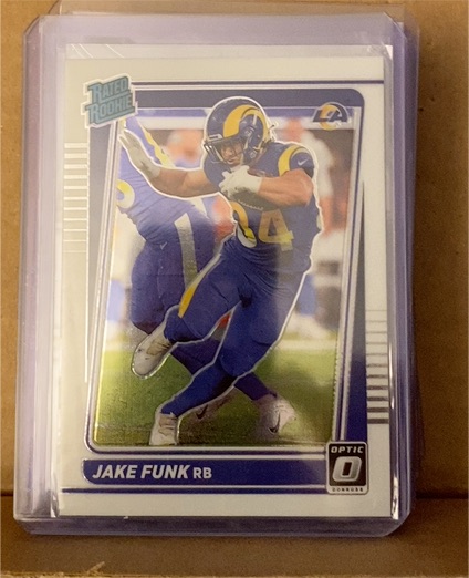 2021 Donruss Optic #295 Jake Funk — front
