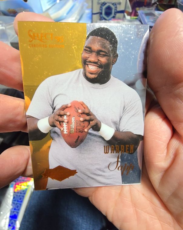 1995 Pinnacle Select Certified Edition #127 Warren Sapp — front