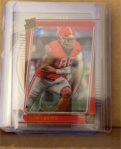 2024 Panini Rated Rookie #88 Jalen Carter — front