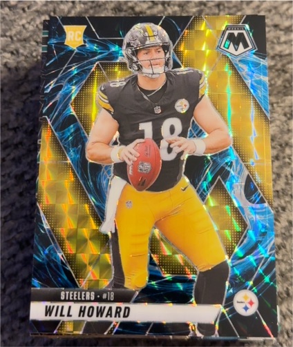2025 Panini Mosaic #318 Will Howard — front