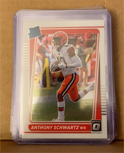 2021 Donruss Optic #231 Anthony Schwartz — front