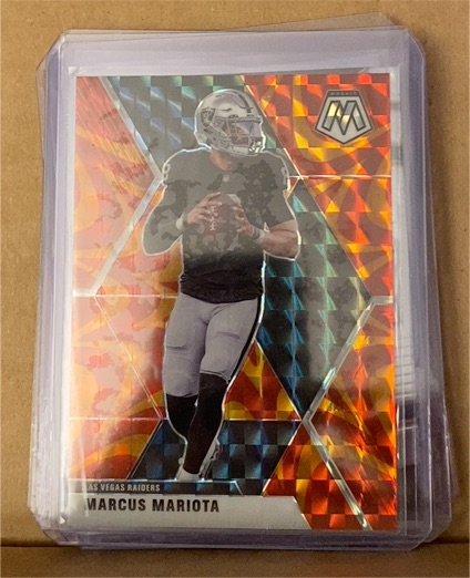 2020 Panini Mosaic #243 Marcus Mariota — front