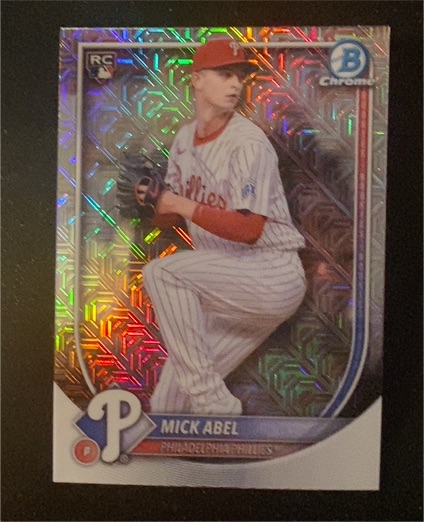 2025 Bowman Chrome #11 Mick Abel — front