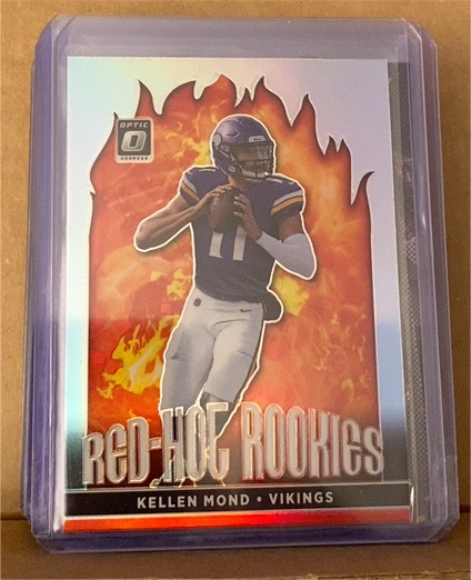 2021 Donruss Optic #RHR-9 Kellen Mond Red Hot Rookies — front