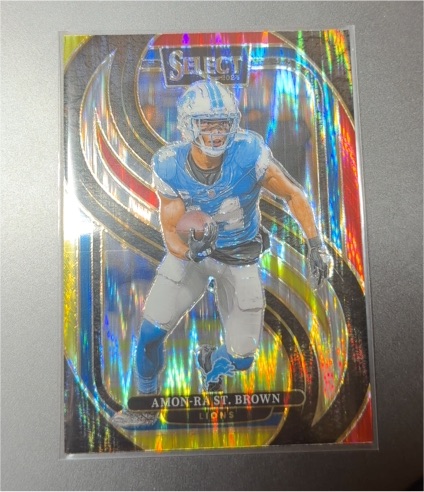 2024 Panini Select #105 Amon-Ra St. Brown — front