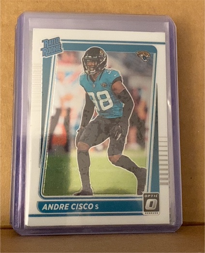 2021 Panini Donruss Optic #278 Andre Cisco — front