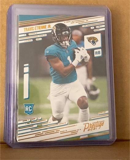 2021 Panini Chronicles Prestige #208 Travis Etienne Jr. — front