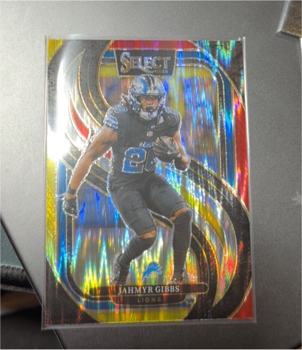 2024 Panini Select #163 Jahmyr Gibbs — front