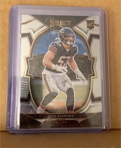 2022 Panini Select #RC Jack Sanborn — front