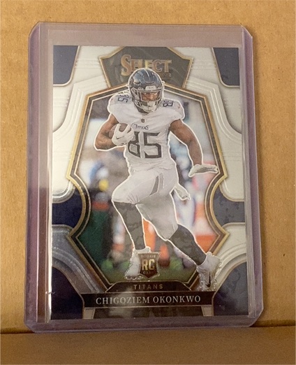2022 Panini Select Concourse Level #Chigoziem Okonkwo Rookie Card — front
