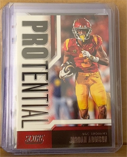 2023 Panini Score PROtential #9 Jordan Addison — front