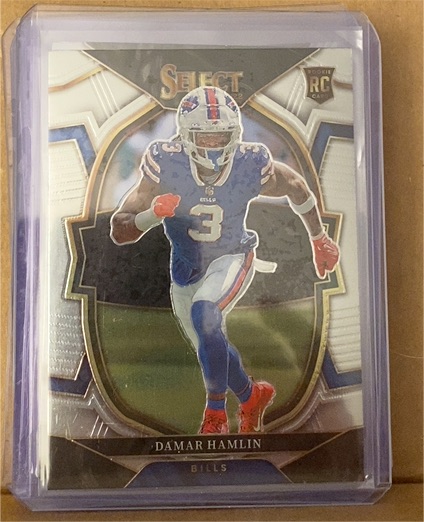 2022 Panini Select #100 Damar Hamlin — front