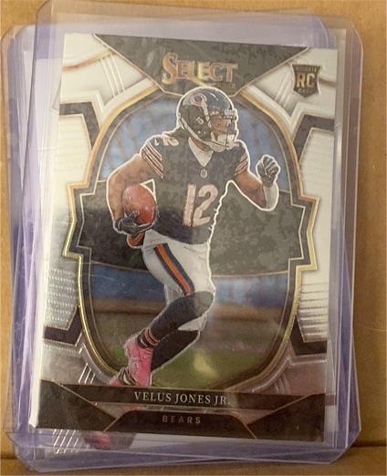 2022 Panini Select #63 Velus Jones Jr. — front