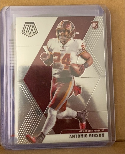 2020 Panini Mosaic #227 Antonio Gibson — front