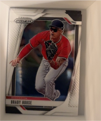 2025 Panini Prizm Baseball #170 Brady House — front
