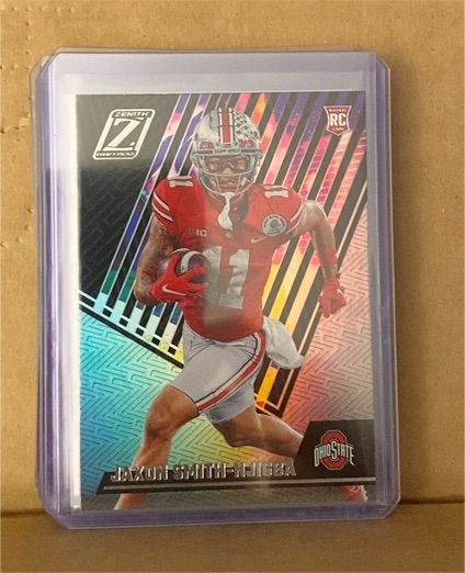 2023 Panini Chronicles Draft Picks Zenith #7 Jaxon Smith-Njigba — front