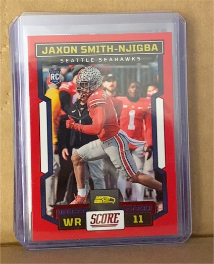 2023 Panini Score #348 Jaxon Smith-Njigba — front