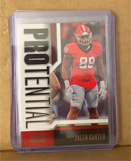 2023 Panini Score Protential #14 Jalen Carter — front