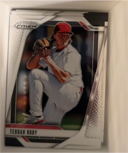 2025 Panini Prizm #143 Tekoah Roby — front