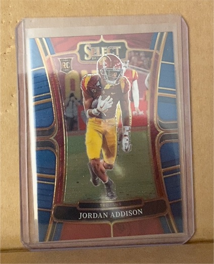2023 Panini Select Draft Picks #6 Jordan Addison — front