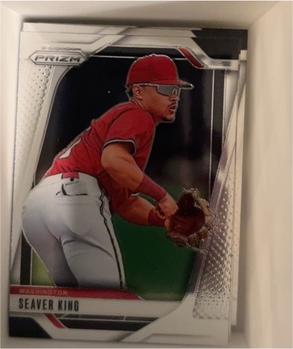 2025 Panini Prizm Seaver King — front