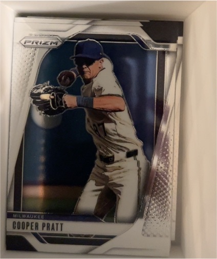 2025 Panini Prizm #6 Cooper Pratt — front