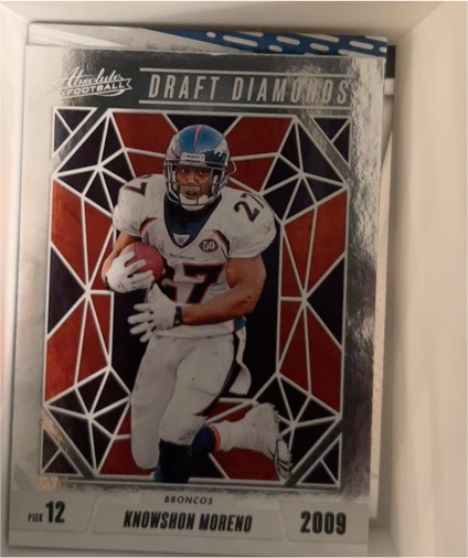 2024 Panini Absolute Football #DD-KMO Knowshon Moreno — front