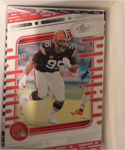2024 Panini Absolute #25 Myles Garrett — front