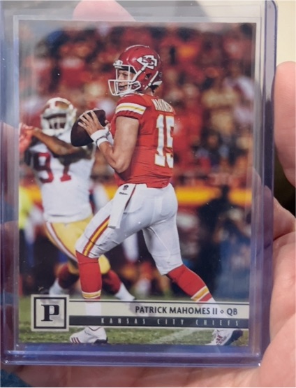 2018 Panini #142 Patrick Mahomes II — front