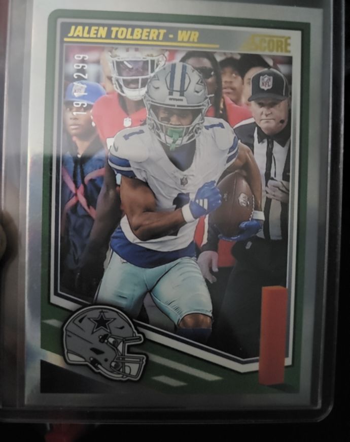 2025 Panini Score #104 Jalen Tolbert — front