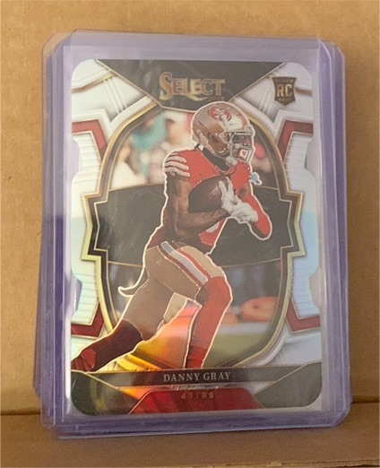 2022 Panini Select #6 Danny Gray Rookie San Francisco 49ers — front