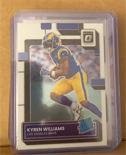 2022 Panini Donruss Optic #281 Kyren Williams — front