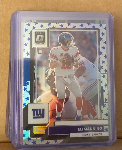 2022 Donruss Optic #150 Eli Manning — front