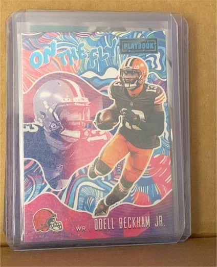 2021 Panini Playbook #OTF-2 Odell Beckham Jr. — front