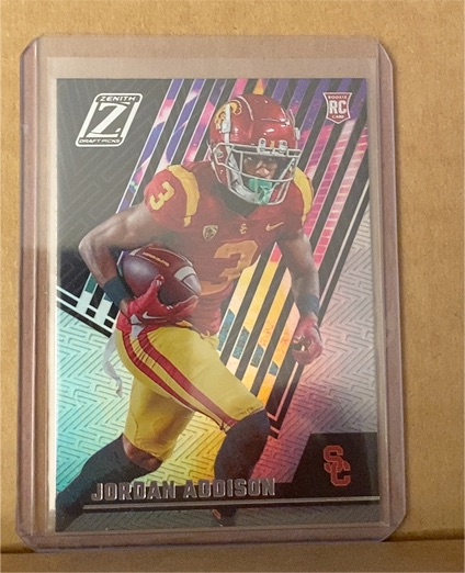 2023 Panini Chronicles Draft Picks Zenith #9 Jordan Addison — front
