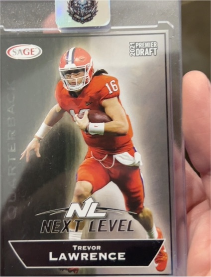 2021 SAGE Premier Draft #162 Trevor Lawrence — front