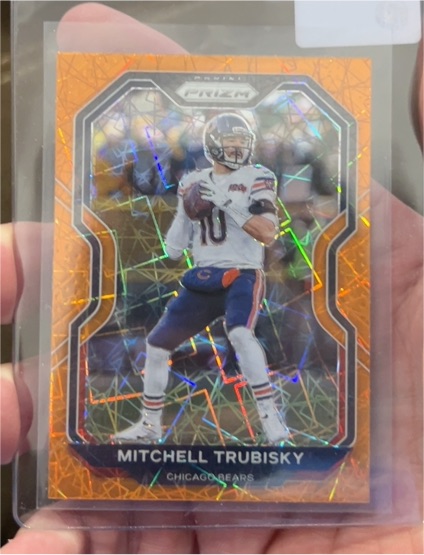 2020 Panini Prizm #187 Mitchell Trubisky — front