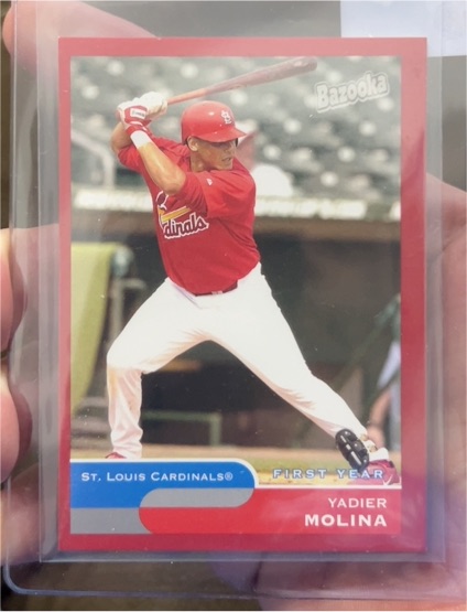 2004 Topps Bazooka #275 Yadier Molina — front