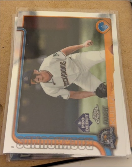 2025 Topps Pro Debut #PD-1 Nick Kurtz — front