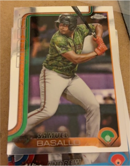 2025 Topps Pro Debut #PD-170 Samuel Basallo — front