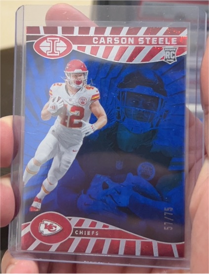 2024 Panini Illusions #44 Carson Steele — front