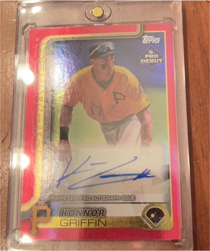 2025 Topps Pro Debut #PD-32 Konnor Griffin — front