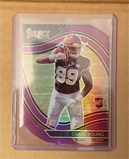 2020 Panini Select Field Level #364 Chase Young — front