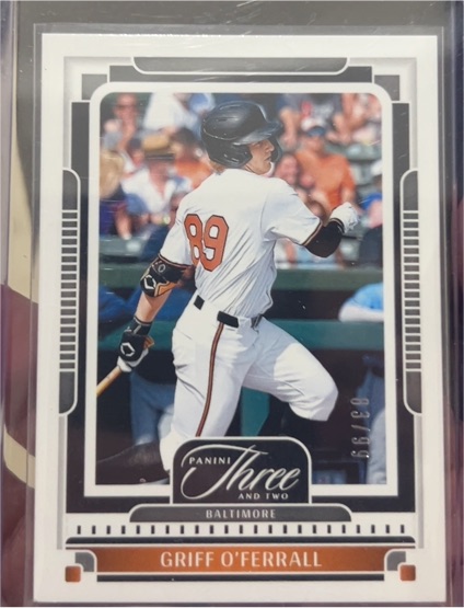 2025 Panini Three and Two #56 Griff O'Ferral — front