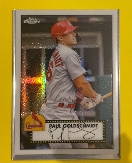 2021 Topps Chrome 1952 Redux #TC52-31 Paul Goldschmidt — front