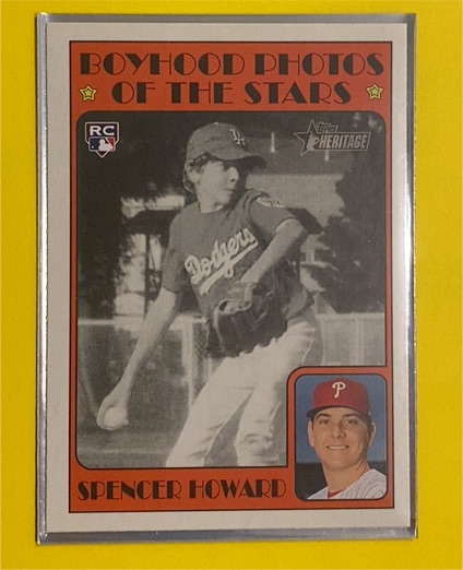 2021 Topps Heritage #148 Spencer Howard — front