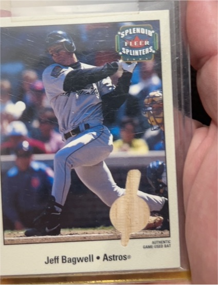 2003 Fleer Splendid Splinters #JB--SS Jeff Bagwell — front