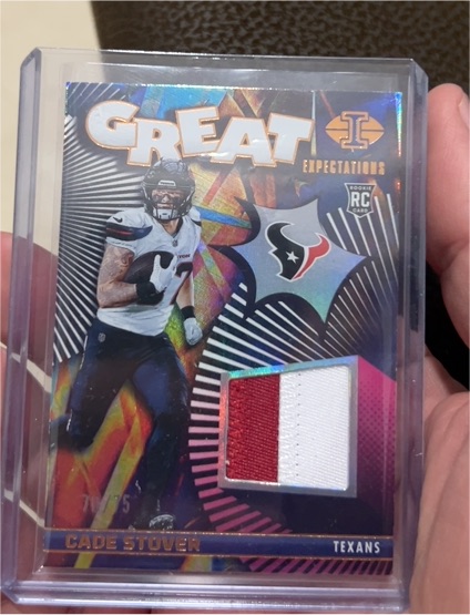 2024 Panini Illusions Great Expectations #GE-CST Cade Stover — front